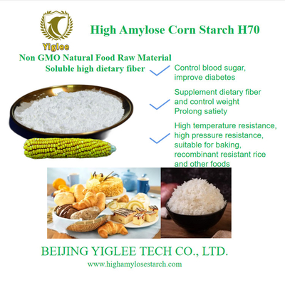 PÉKING YIGLEE TECH Amidon résistant à l'amidon Amylose élevée Amidon amidon Soluble fibre alimentaire
