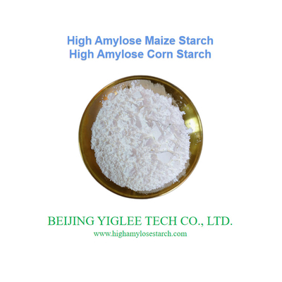 Pékin YIGLEE TECH Amidon de maïs à haute amylose non OGM Amidon résistant au RS2 Amidon à faible glycol