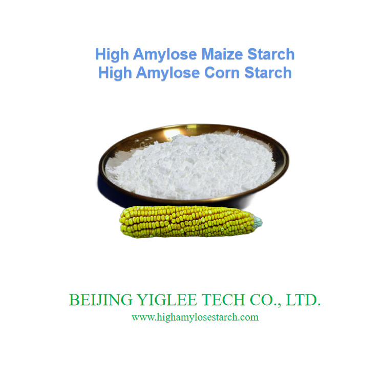 Amidon à faible IG résistant aux prébiotiques RS2 HAMS Non OGM Amidon de maïs à haute amylose BEIJING YIGLEE TECH
