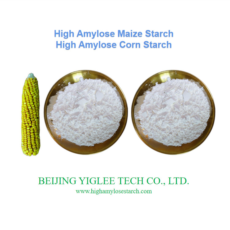 PÉKING YIGLEE TECH Amylose élevée Amidon d'amidon lentement digestible Amidon résistant à RS2 Prébiotiques HAMS qualité alimentaire