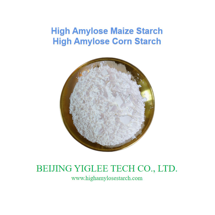 Pékin YIGLEE TECH Amidon de maïs à haute amylose non OGM Amidon résistant au RS2 Amidon à faible glycol